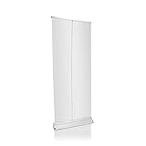 hjh OFFICE 830109 Hygiene-Trennwand CLEANUP Stand 200 x 80 cm Transparent Rollup...