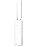 Cudy Unlocked Outdoor 4G LTE Cat 4 Modemrouter mit SIM-Kartensteckplatz, N300...