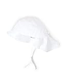 Sterntaler Baby - Mädchen Flapper Sonnenhut, Weiß (Weiss 500), 45 EU