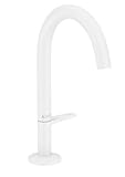 hansgrohe AXOR One Waschtischarmatur Select 170 mit Push-Open Ablaufgarnitur, Ausladung...