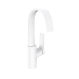 hansgrohe Vivenis Moderner 1-Griff 1-Loch 30,5 cm hoher Waschbecken-Wasserhahn in mattem...