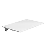 NICEME 60x40 cm Klappbarer Wandtisch, Wand montierter Klapptisch, schwimmender...