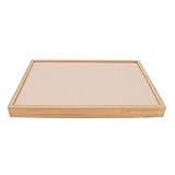 GUPE Schmuckkoffer, Luxus-Ohrsteckerschale Long Life 216 (Beige)