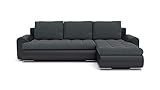 Sofini Ecksofa Tokio VI mit Schlaffunktion! Best Ecksofa! Wohnlandschaft mit Bettkasten!...