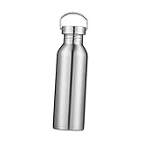 Toddmomy Tasse Sport Wasserflaschen Edelstahl Wasserflaschen Fitness Wasserflasche...