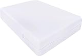 Utopia Bedding Matratzenbezug 90 x 200 x 20 cm Wasserdichter mit Reißverschluss, Oeko-TEX...