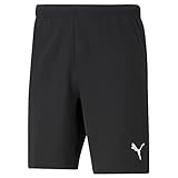 PUMA Herren Teamrise Shorts, Puma Black-puma White, XL EU