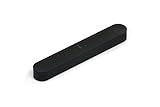 Sonos Beam Smart Soundbar, schwarz – Kompakte TV Soundbar für Fernsehen &...