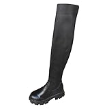 Zilosconcy Damen Winterboots Vintage Fashion Bootie Moonboots Schneeschuhe Plateau Mit...