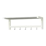 Ikea IKE-401.526.33 TJUSIG Hutablage in weiß