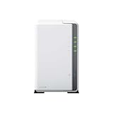 Synology DS223J 2 Bay Desktop NAS, weiß