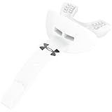 Armour Air Lip Guard Strapped White OSFA