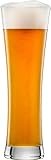 SCHOTT ZWIESEL Weizenbierglas Beer Basic 0,5 l (4er-Set), geradlinige Weizengläser für...