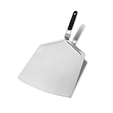 MOCIFI Pizzaschieber aus Aluminium, 33 x 40,6 cm, Pizzaschaufel mit langem faltbarem...