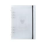 Nizirioo A5 Frosted Binder Fotosichthüllen: Durchscheinend Photocard Binder, Ultra-Clear...