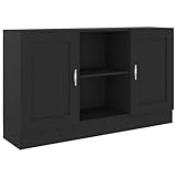 vidaXL Sideboard 2 Fächer 2 Türen Kommode Anrichte Beistellschrank...