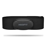 moofit HR8 Pulsmesser Brustgurt, Low Energy Echtzeit-Herzfrequenzdaten Bluetooth...