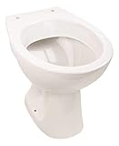 'aquaSu® Stand WC 589, Bodenstehende Toilette, Standard-Form, Mit gängigen WC-Sitzen...