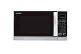 Sharp R642INW 2-in-1 Mikrowelle mit Grill/ 20 L/ 800 W/ 1000 W Quarzgrill/ 8...