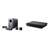 Canton Movie 95 Heimkinosystem (100/120 Watt) schwarz (Set) & Sony UBPX700 UBP-X700 4K...