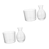 Cabilock 2 Sets Zum Geburtstag Transparent Mit Verwendbarem Schnapsglas Eimer Dekanter...