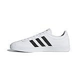 adidas Herren VL Court 2.0 Fitnessschuhe, Weiß (Ftwbla/Negbas 000), 44 EU