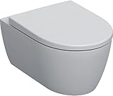 Geberit iCon Set Wand-WC mit WC-Sitz, Rimfree, B x H x T 35,5 x 37,5 x 53 cm, mit...