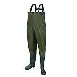 Herrselsam Wathose, Anglerhose, 70D Nylon Composite PVC Teichhose,...