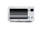 SEVERIN 4-in-1 Mikrowelle mit Doppelgrill, Minibackofen mit Pizza-Express Funktion,...