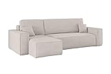 Kaiser Möbel Ecksofa Best mit schlaffunktion und bettkasten - Modern Design...