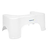 HappyPo Toilettenhocker 22.5D x 39W x 17H cm bei Hämorrhoiden, Verstopfung,...