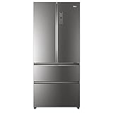 Haier HB18FGSAAA Kühl-Gefrier-Kombination/Design-Glasfront / 190 Höhe / 358 L Kühlteil...