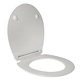 WC-Sitz für Scic Astoria Slim Thermohärtend, weiß, Scharnier Edelstahl