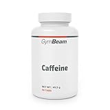 GymBeam Koffein Tabletten - Leistungsstarkes Nahrungsergänzungsmittel, Koffein-Kapseln...