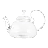 OKUMEYR glassware teekessel Flowering tea pot High handle teapot Einzugsgeschenk...