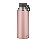 alfi CITY TEA BOTTLE 900ml, rose, Edelstahl-Thermoflasche mit Trageschlaufe,...