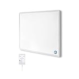 11 Hocosyme Infrarotheizung mit Thermostat 1200 Watt,weiße infrarotheizung Wandmontage...