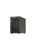 QNAP TS-253E-8G-US 2 Bay Hochleistungs-Desktop-NAS mit Intel Celeron Quad-Core-Prozessor,...