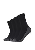 Camano Unisex Sportsocken 4er-Pack Pro Tex Function black 39-42