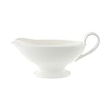 Villeroy und Boch Royal Sauciere-Oberteil, elegante Soßenschale mit Henkel aus edlem...