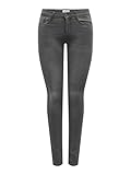 ONLY NOS Damen Skinny Onlroyal Reg SK Dnm Jeans BJ312 Noos, Grau (Dark Grey Denim), L/L30