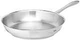 Fissler Catania / Edelstahl-Pfanne (Ø 28 cm), unbeschichtete Stielpfanne,...