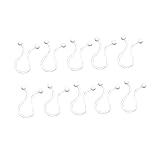 HANABASS 30 Stücke Draht Kabel Klemme Shop Halter Management Für Flexible Drop Clip...