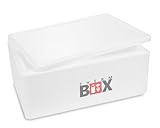 THERM BOX Styroporbox 36W 59x39x27cm Wand 3cm Volumen 36,2L Isolierbox Thermobox...