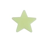 Leuchtende Sterne Wandsticker, 100 Stück Leuchtsterne Selbstklebende Wandaufkleber...