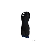 ARENA Herren Triathlon Anzug ST 2.0 mit Rückenreißverschluss, Black/Royal, M