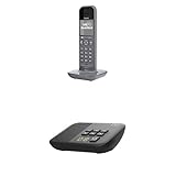 Gigaset CL390HX & Box 200A - Design DECT-Mobilteil mit Ladeschale - Schnurloses Telefon -...