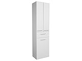 Hochschrank Ablageschrank Badschrank Seitenschrank Badmöbel Schrank Carrie II...