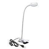 KAWIT Led Clip On Lampe Augenschutz Lesen USB Schreibtischlampe Tragbares Permanent...