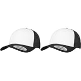 Flexfit Retro Trucker Colored Front Kappe blk/Wht One Size